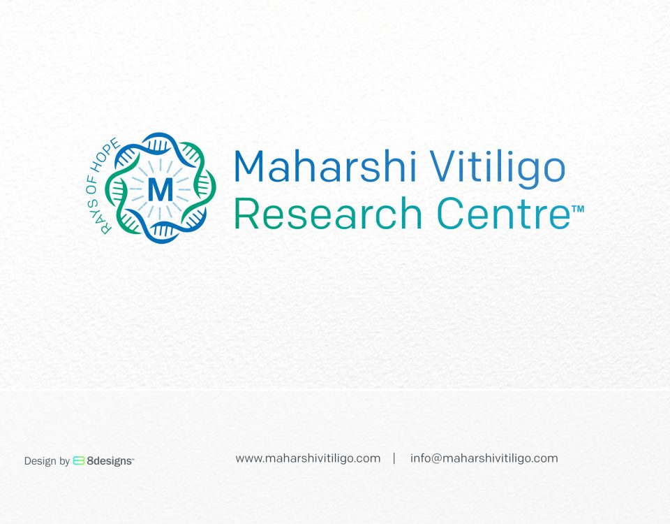 Logo Design for The Largest Chain of Vitiligo Clinic in India by 8Designs Mumbai