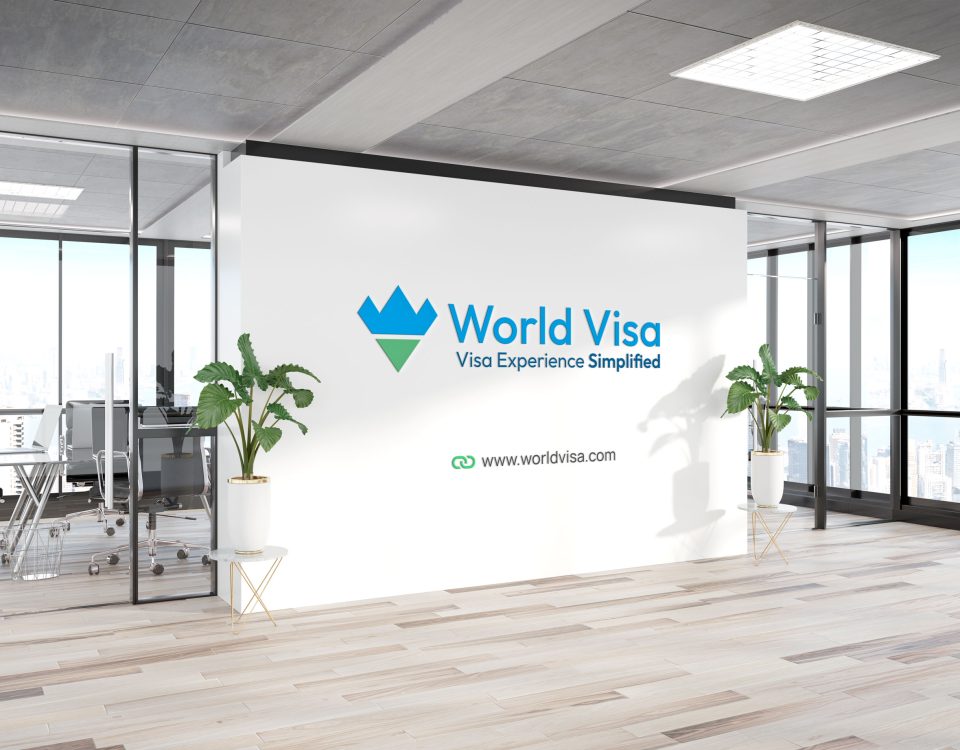 logo design for world visa